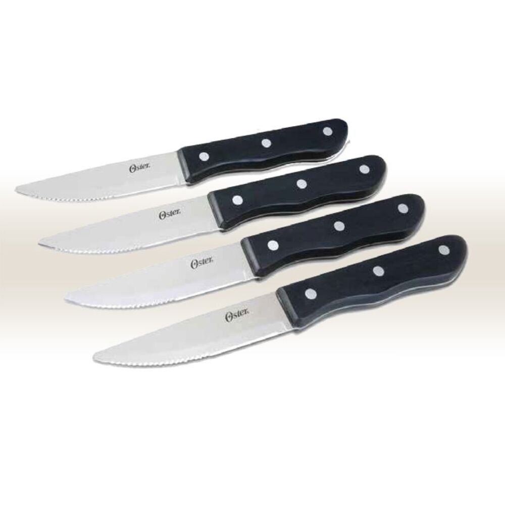 Cuchillos para carne de 4 piezas Oster os-26250