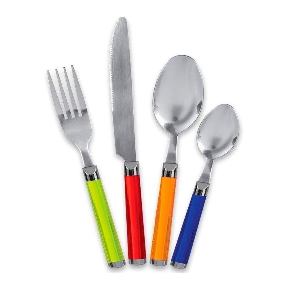img Juego de Cubiertos Oster de Colores de 20 Piezas