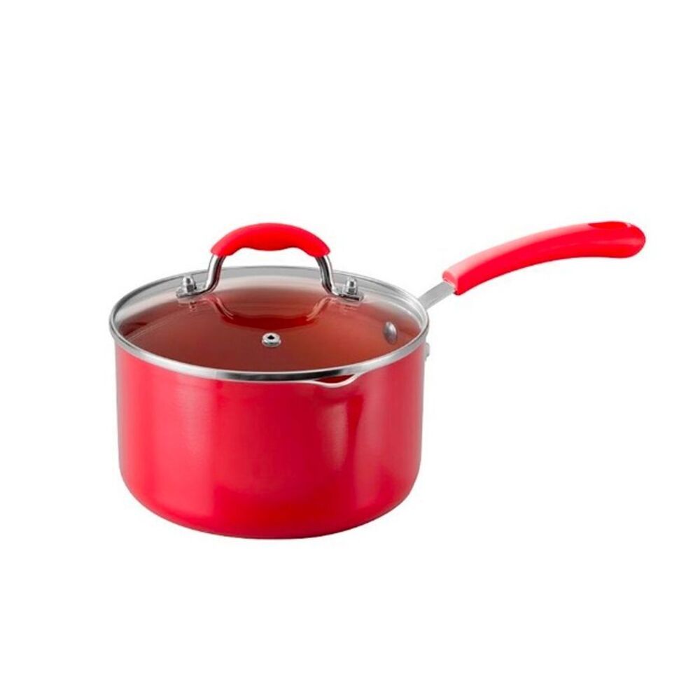 Olla Antiadherente Oster en Color Rojo de 18cm