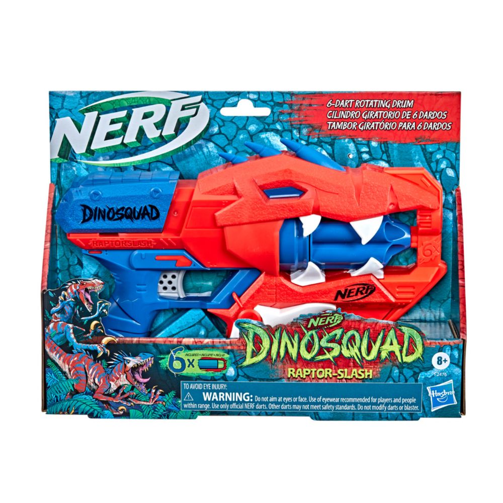 img Arma de Juguete Nerf Dinosquad Raptor Slash