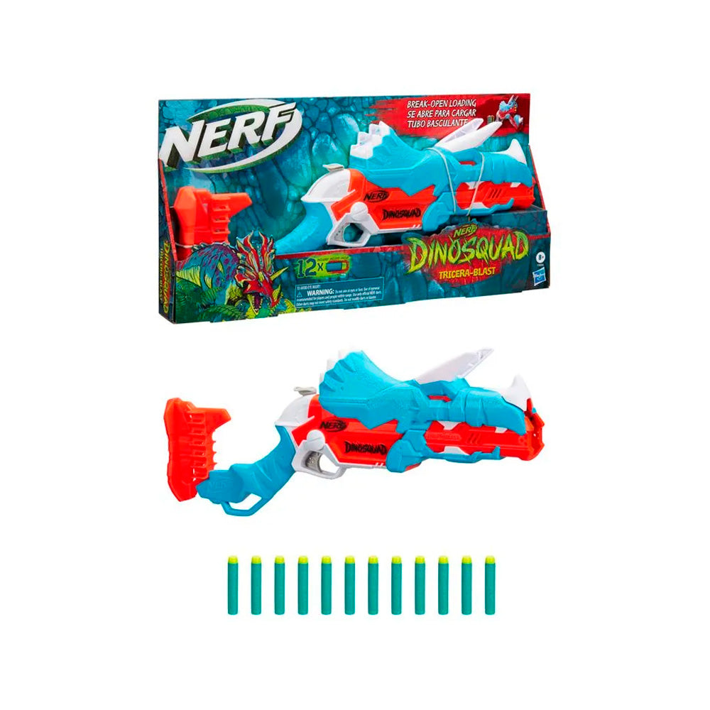 img Arma de Juguete Nerf Dinosquad Tricerablas