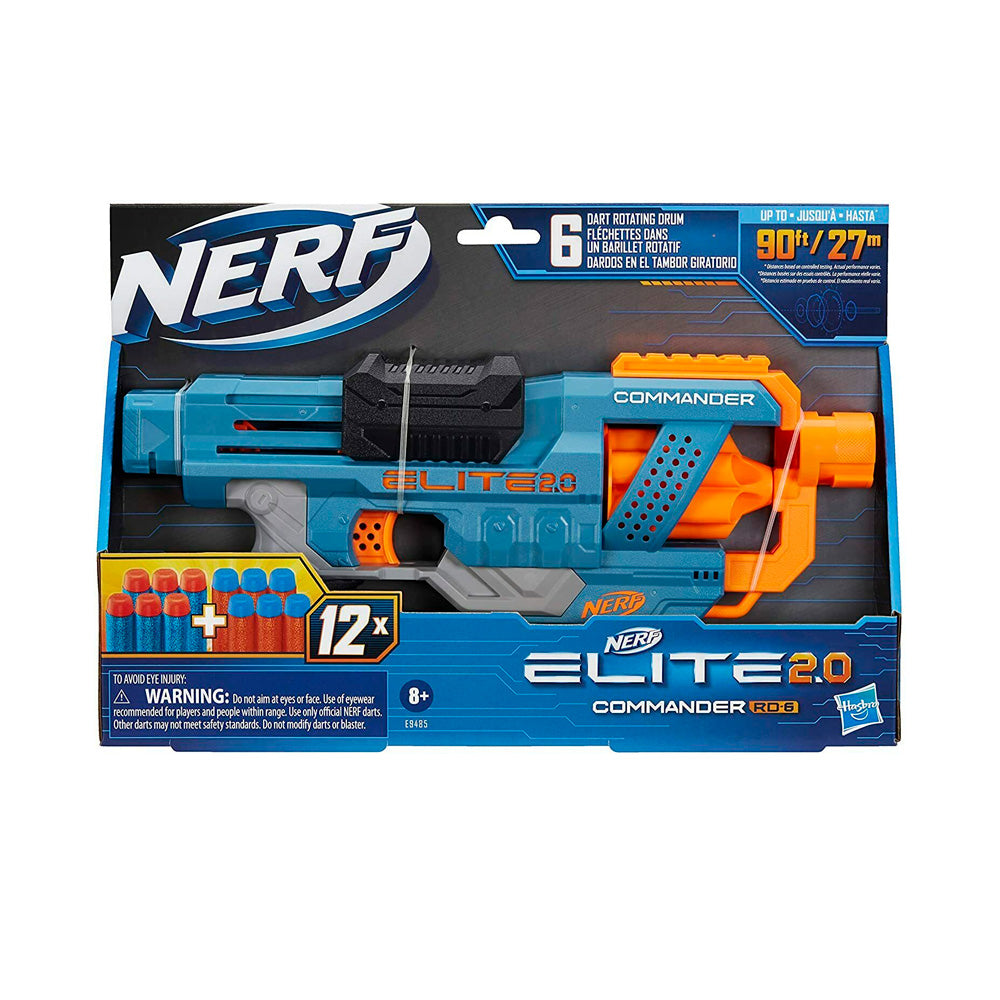 Arma de Juguete Nerf Elite 2.0 Commander RD-6