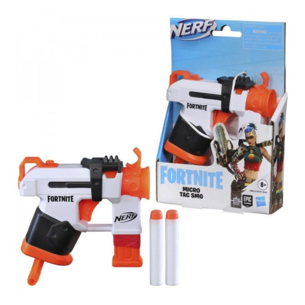 img Arma de Juguete Nerf Fornite Micro Tag SMG