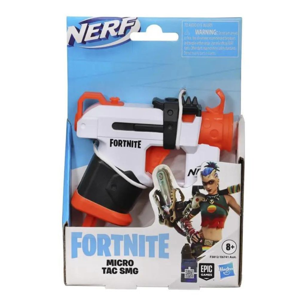 img Arma de Juguete Nerf Fornite Micro Tag SMG