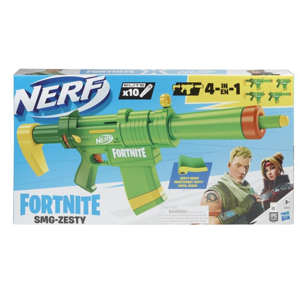 img Arma de Juguete Nerf Fornite SMG- Zesty