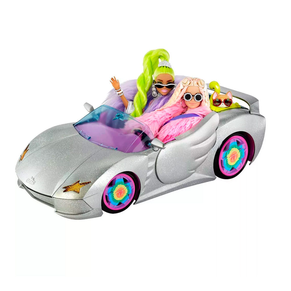 img Auto de Juguete Extra de Barbie Plateado Brillante