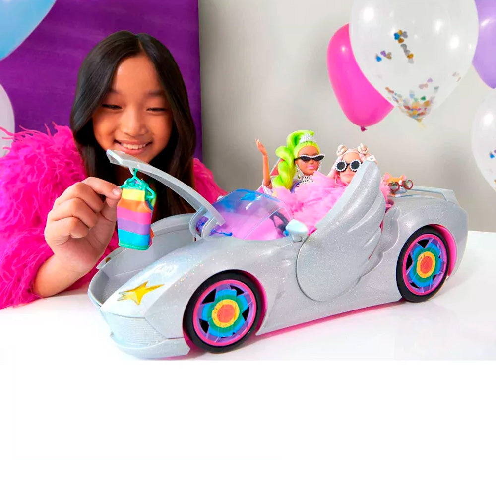img Auto de Juguete Extra de Barbie Plateado Brillante