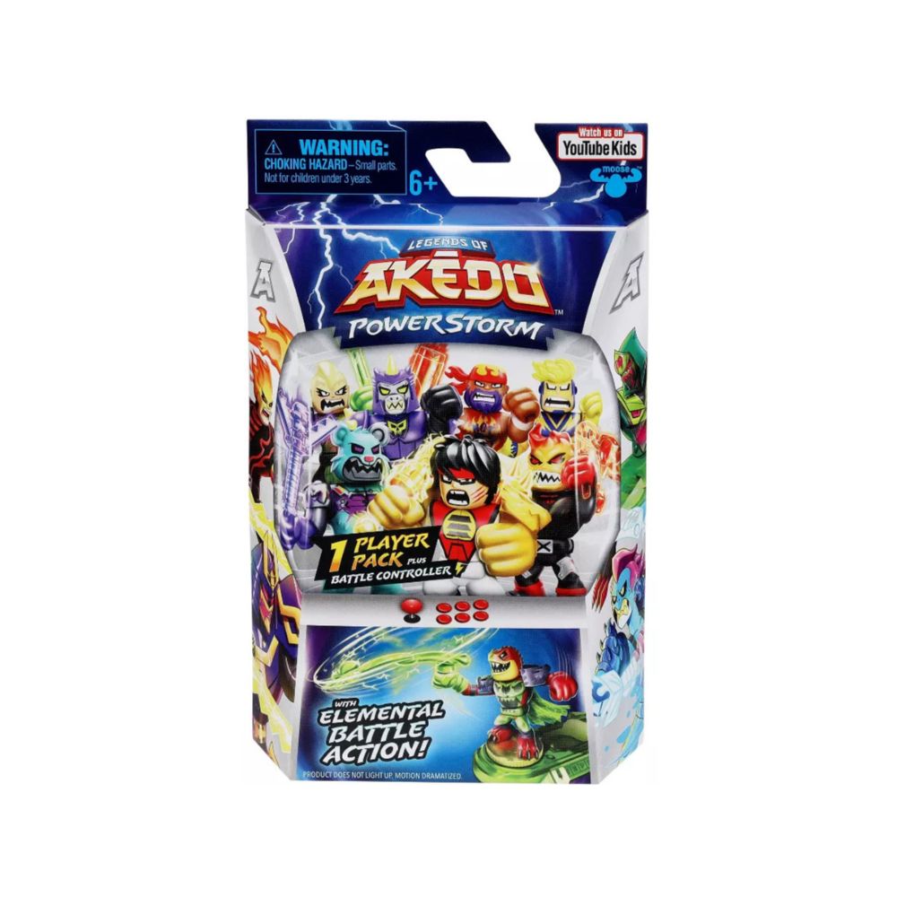 Figuras Akedo Powerstorn Figura Básica