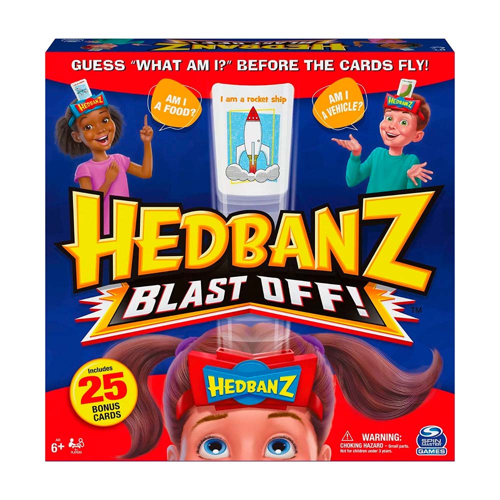 Juego de Mesa Spin Master Hedbanz Blastoff 6062194