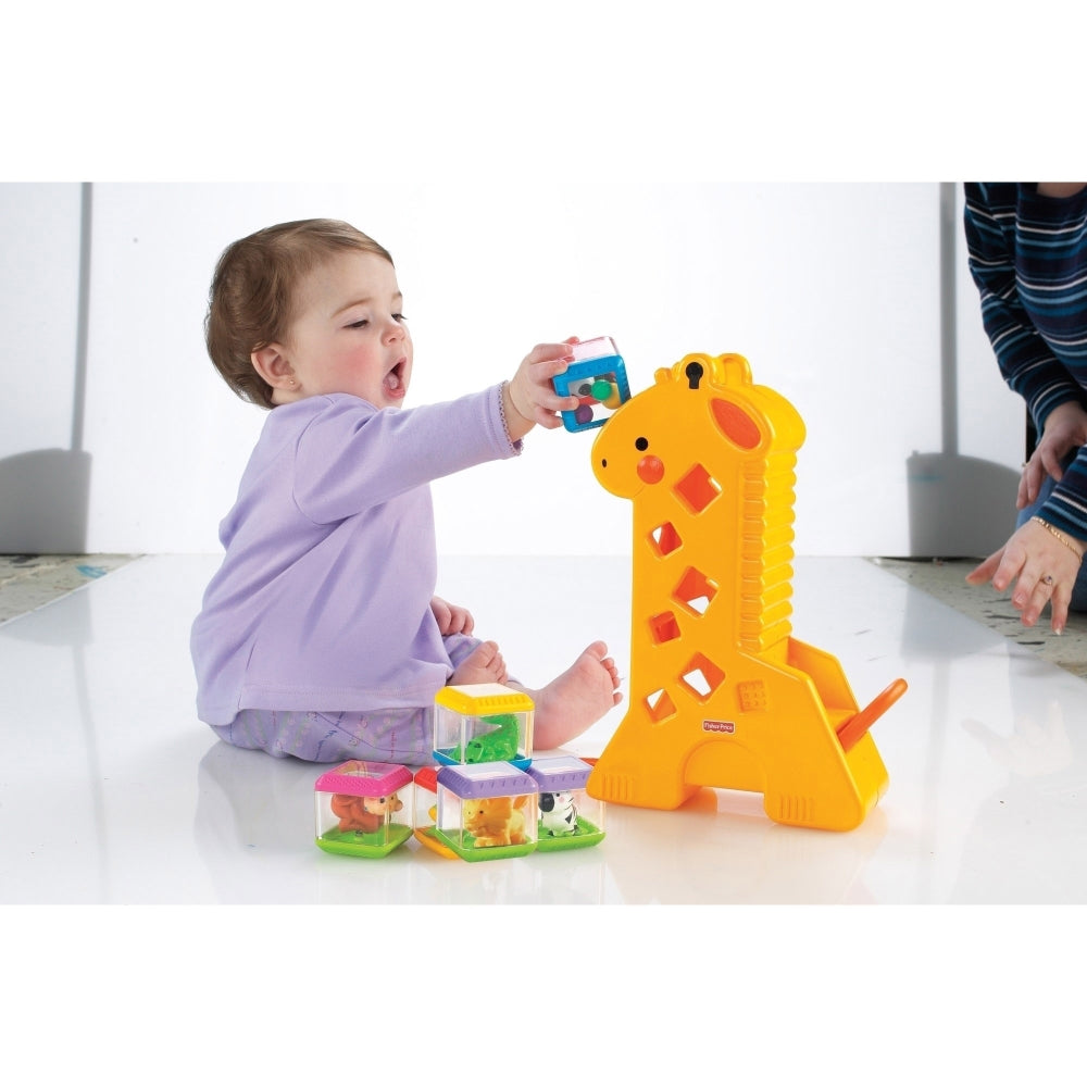 img Juguete Jirafa Fisher-Price Bloques Descubrimientos