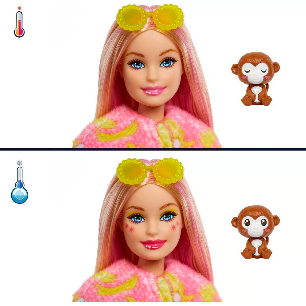 img Muñeca Barbie Cutie Reveal Jungle Series Mono