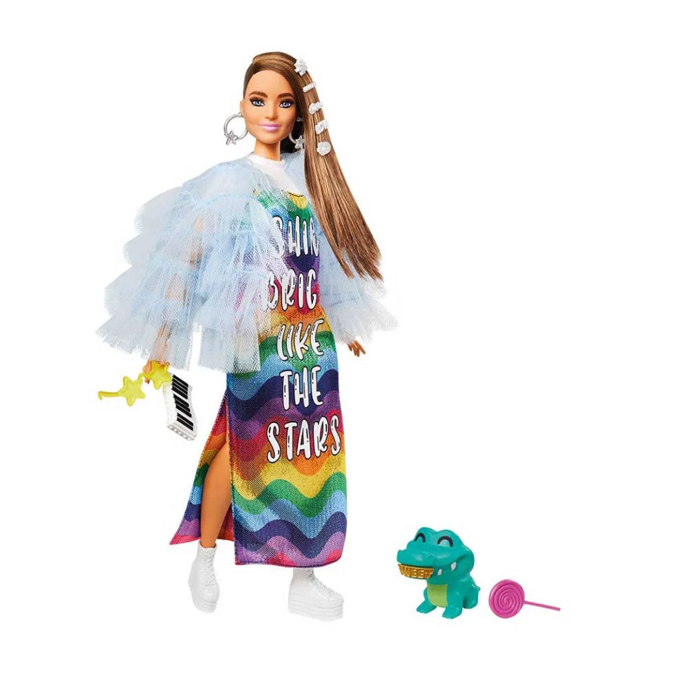 img Muñeca Barbie Mattel de Cabello Castaño