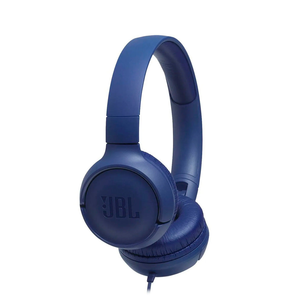 img Audífonos JBL T500 Wired On-ear Azul