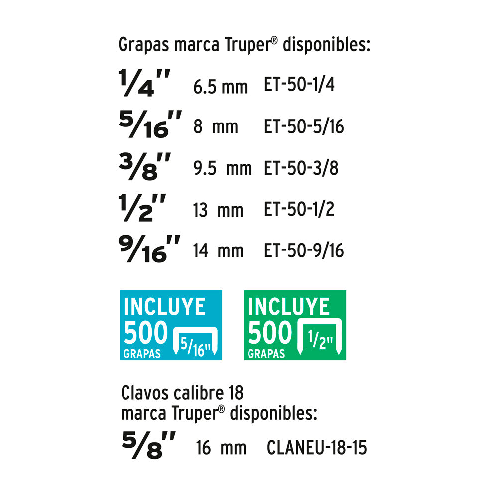 img Engrapadora Truper Tipo Pistola