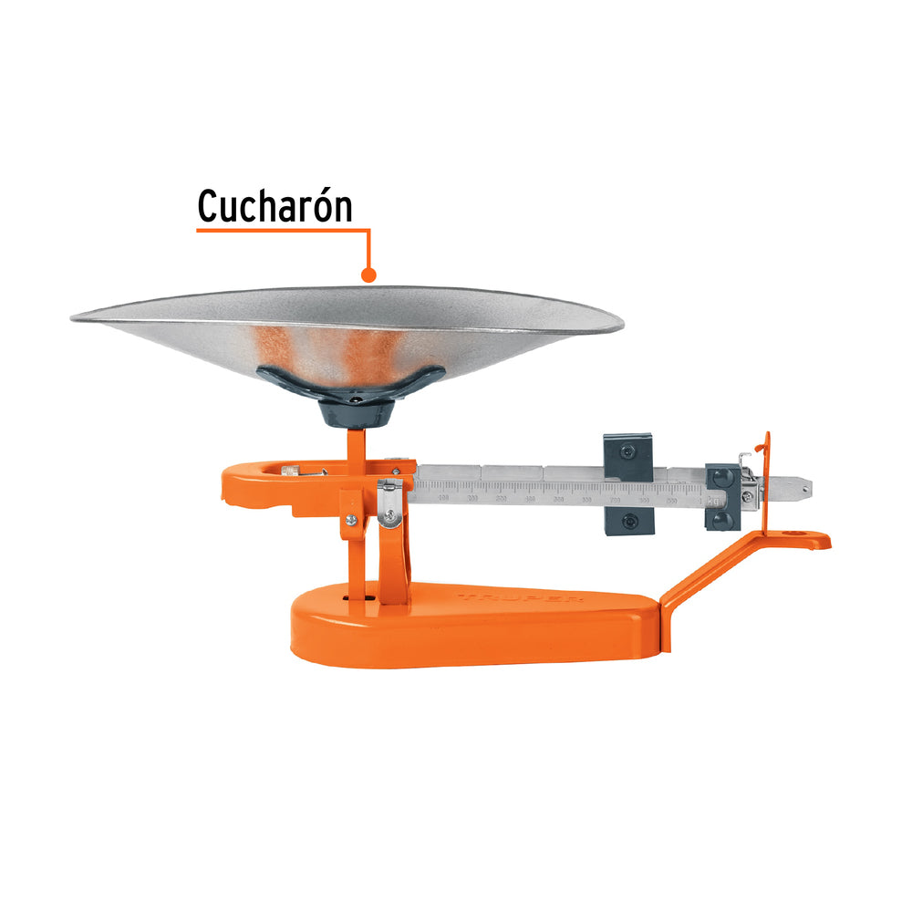 img Báscula Truper de 2 kg mecánica con Cucharón