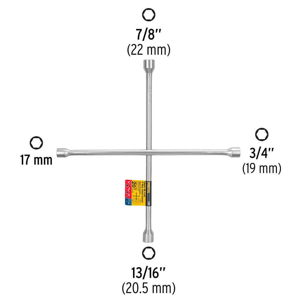 img Llave de cruz 20" Pretul Galvanizada