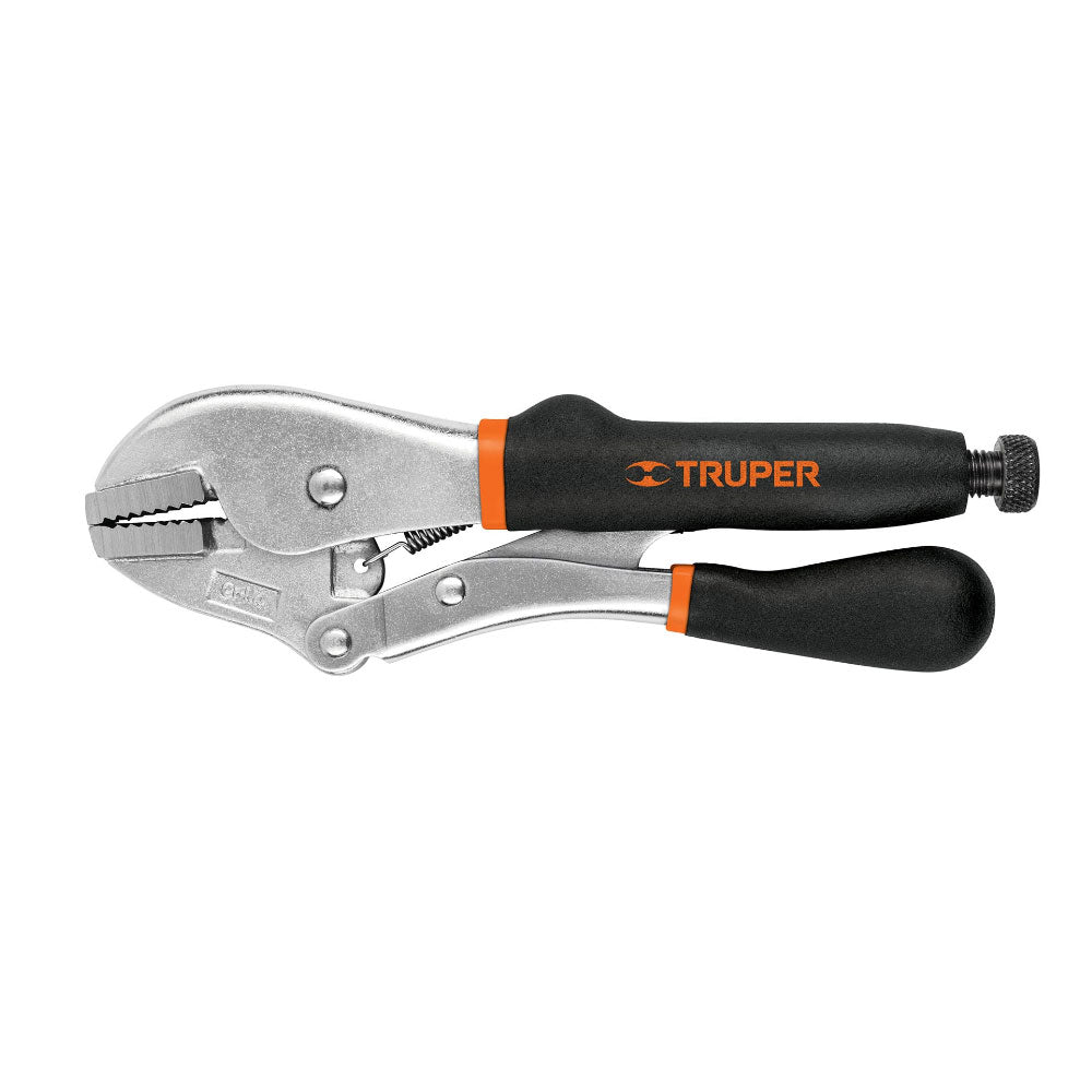 Pinza de Presion Truper 10" Mordaza Recta