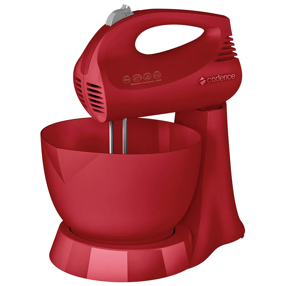 img Batidora con Plato Cadence Roja BAT411