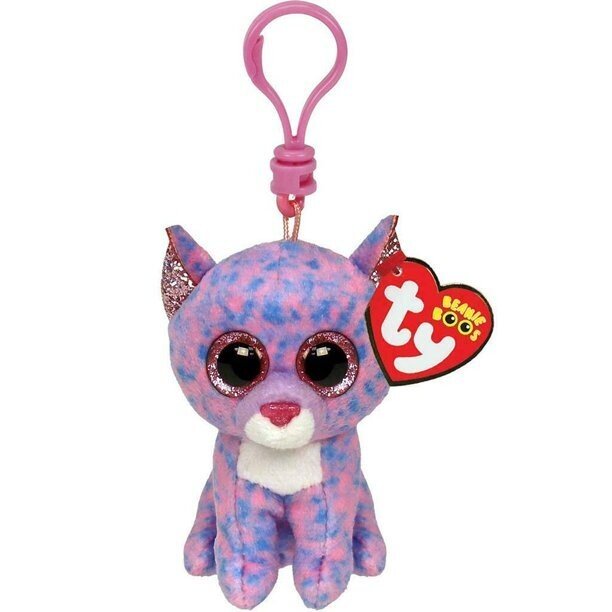 img Llaveros Beanie Boos Gato Lavanda