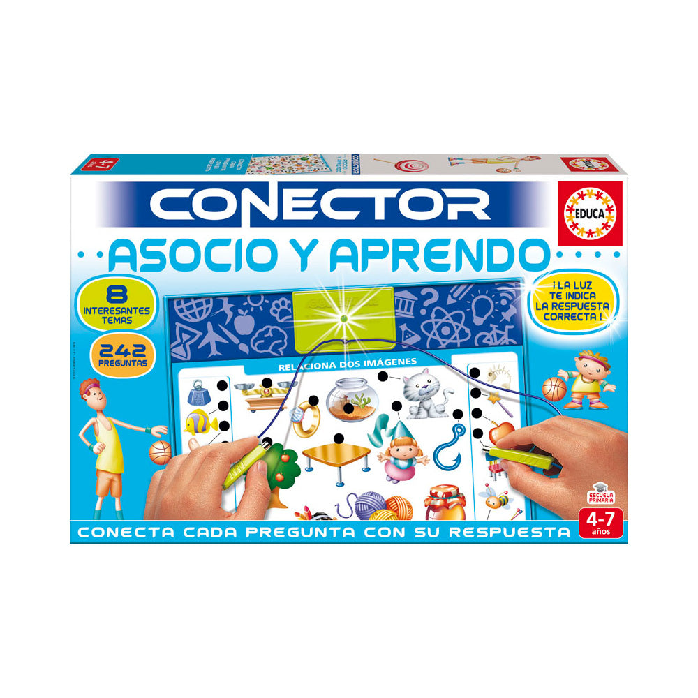Juego Didactico Educa Conector y Aprendo