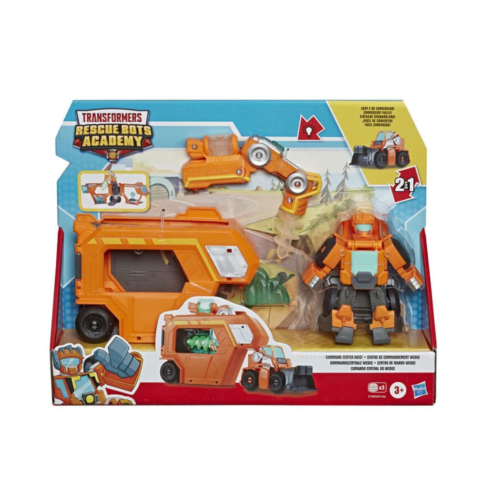 img Transformers Hasbro Rescue Centro de Mando Wedge