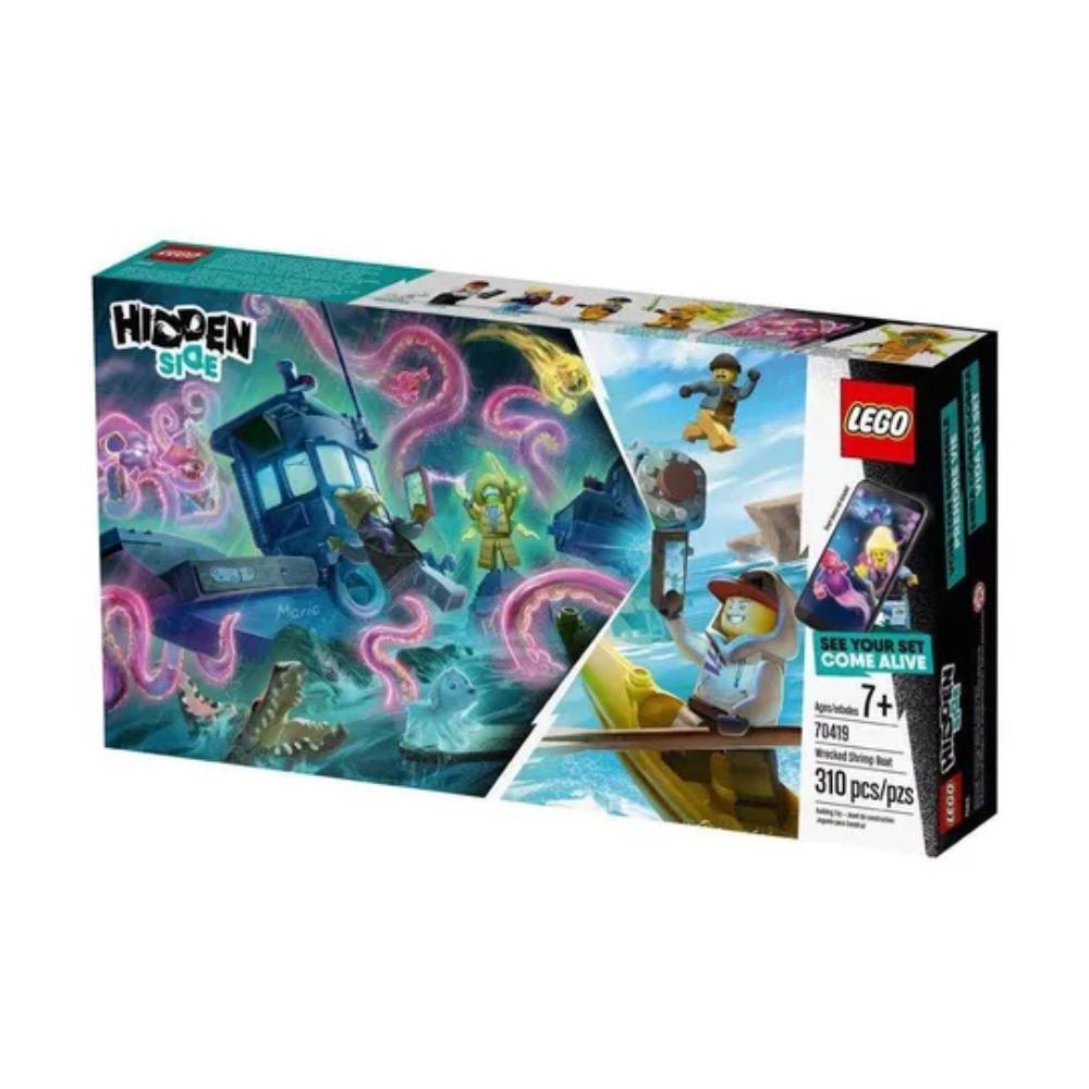 Juego Lego Hidden Side el Naufragio del Barco