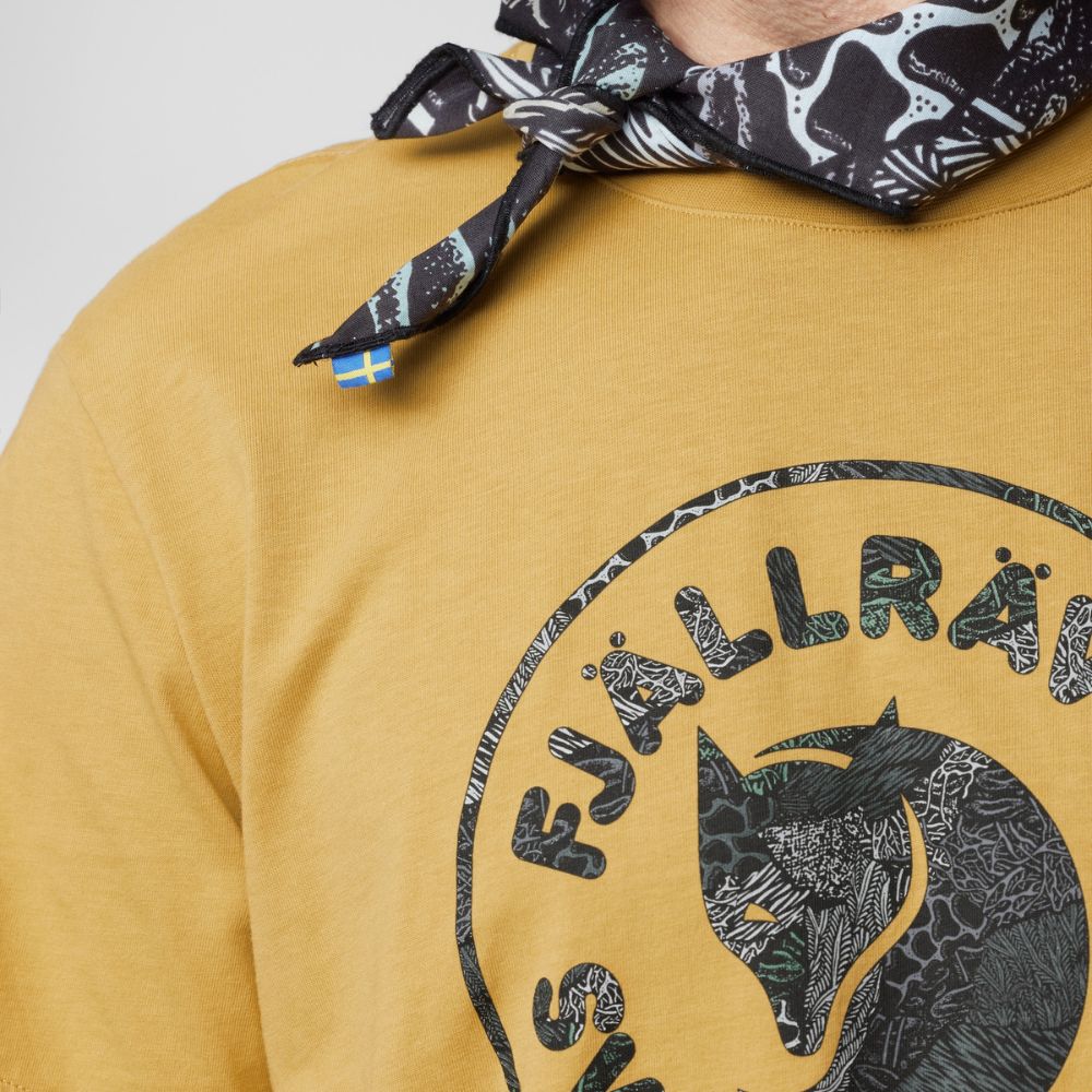 img Polera Fjallraven Modelo 86975 Talla M Color Kantarell