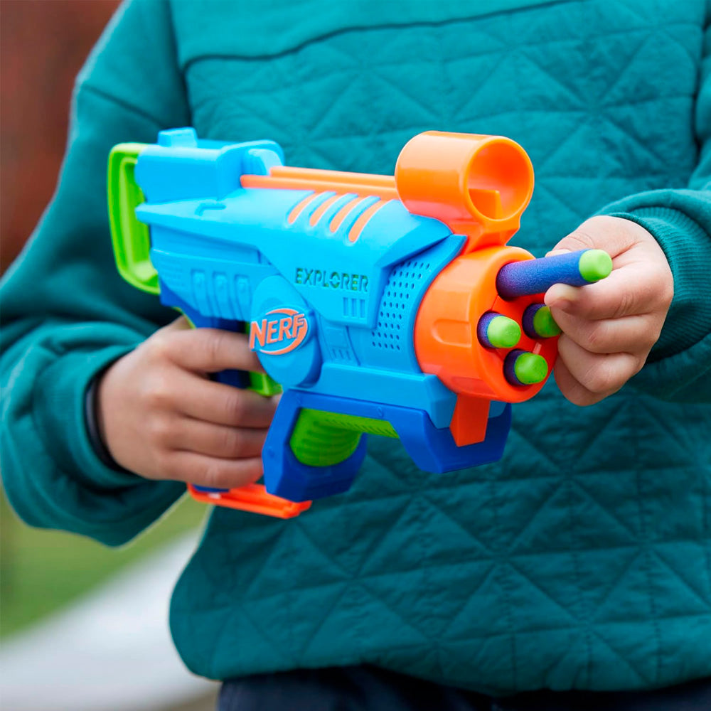img Armas de Juguete Nerf Elite Junior Explorer - Pistola de Espuma
