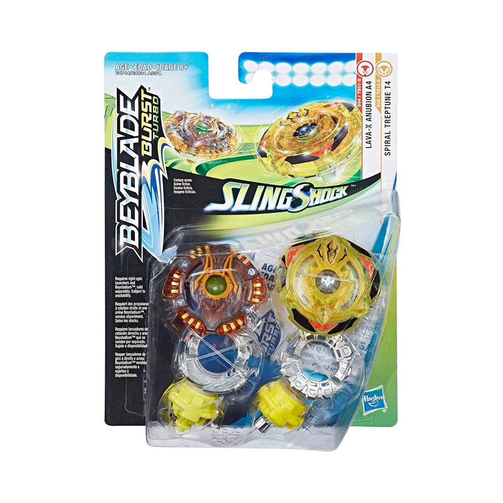 img Bey Blade Hasbro Burst Turbo Amarillo y Naranja