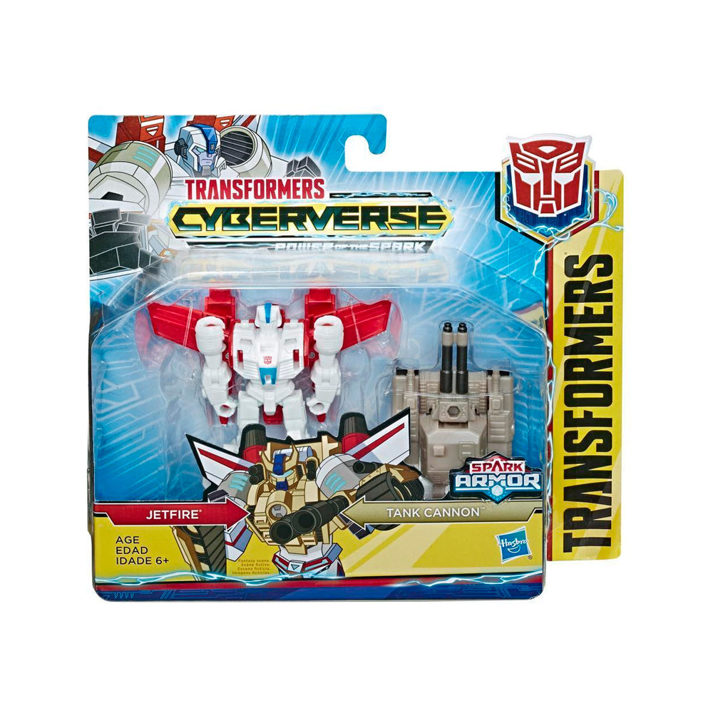 img Figura de acción Transformers Hasbro Cyberverse Spark Armor Jetfire