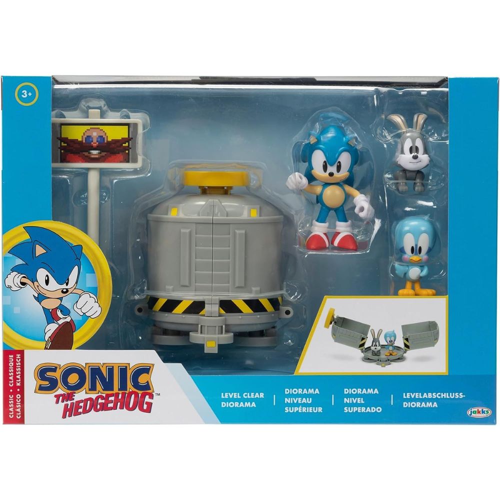 img Figuras de Acción Sonic el Erizo Diorama Nivel Superado