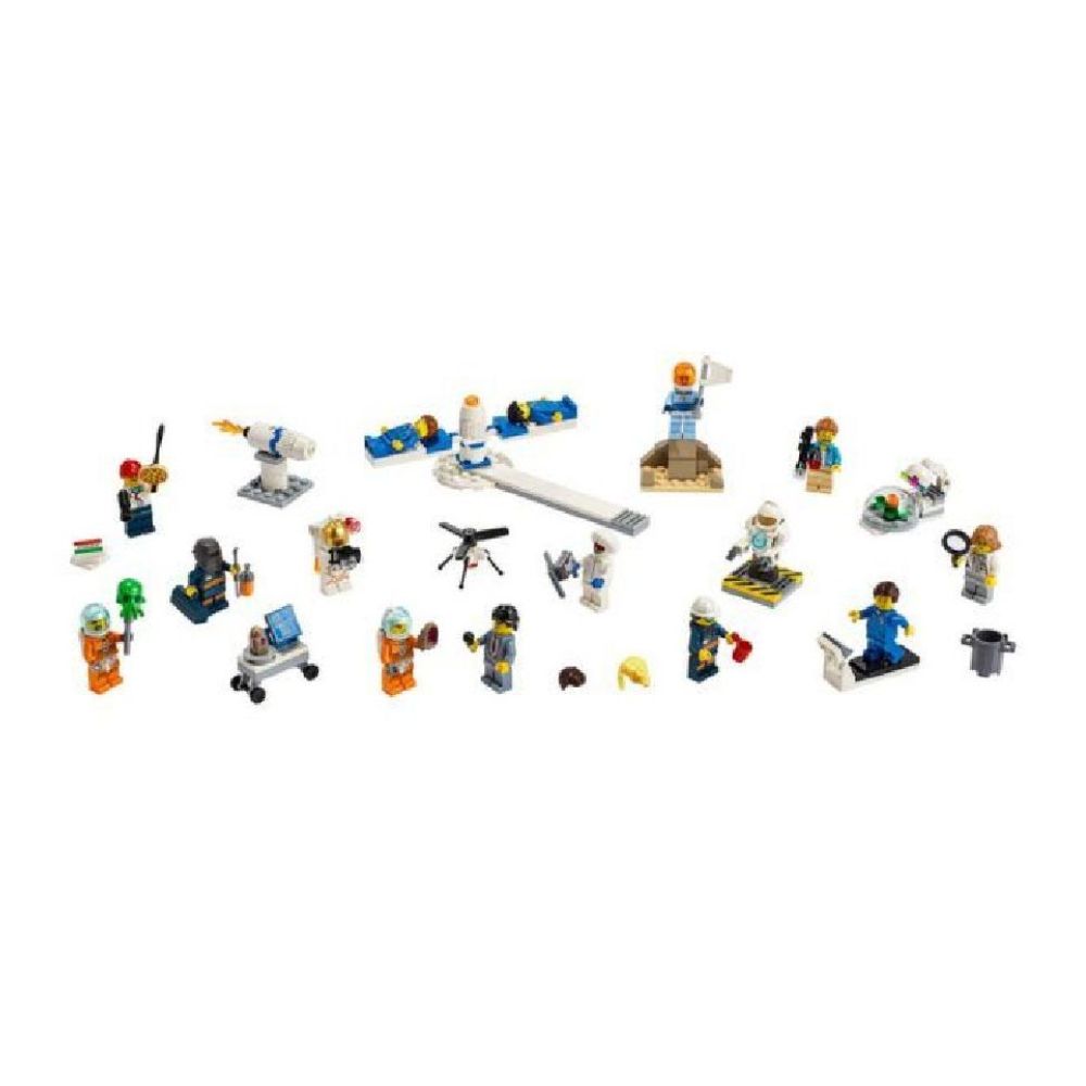 img Juego Lego CIty Pack de Mini FIguras de Investigacion de Desarollo Espacial