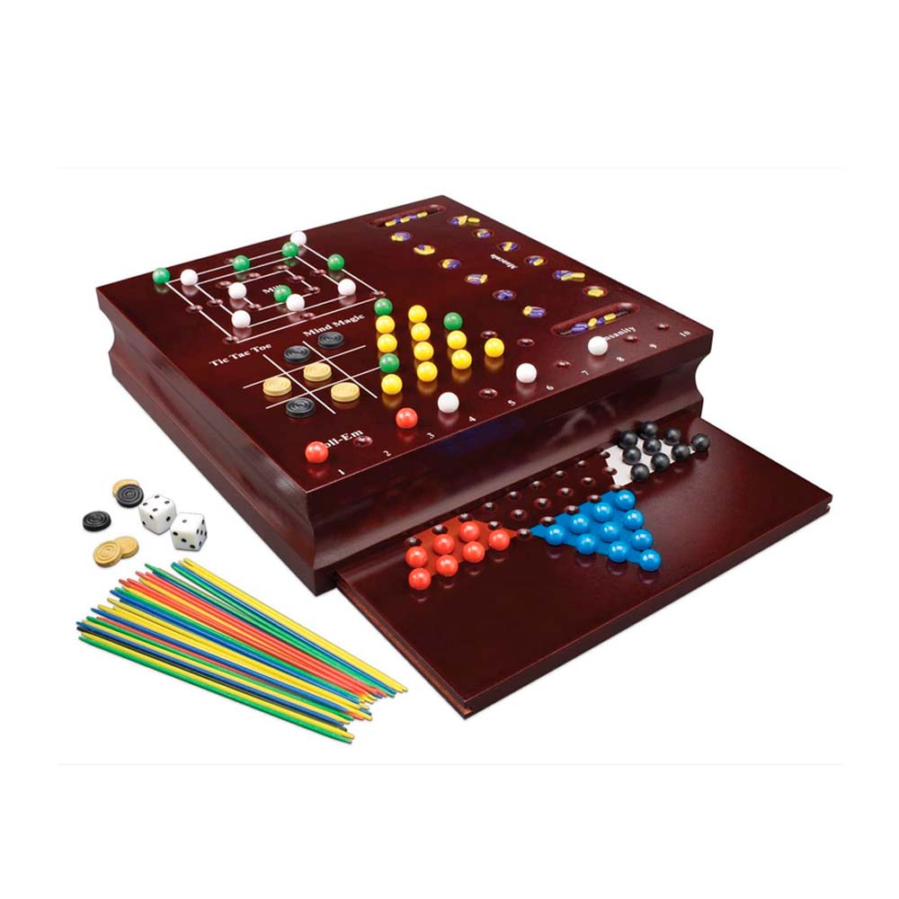 img Juegos de Mesa Spin Master Set de 10 Juegos