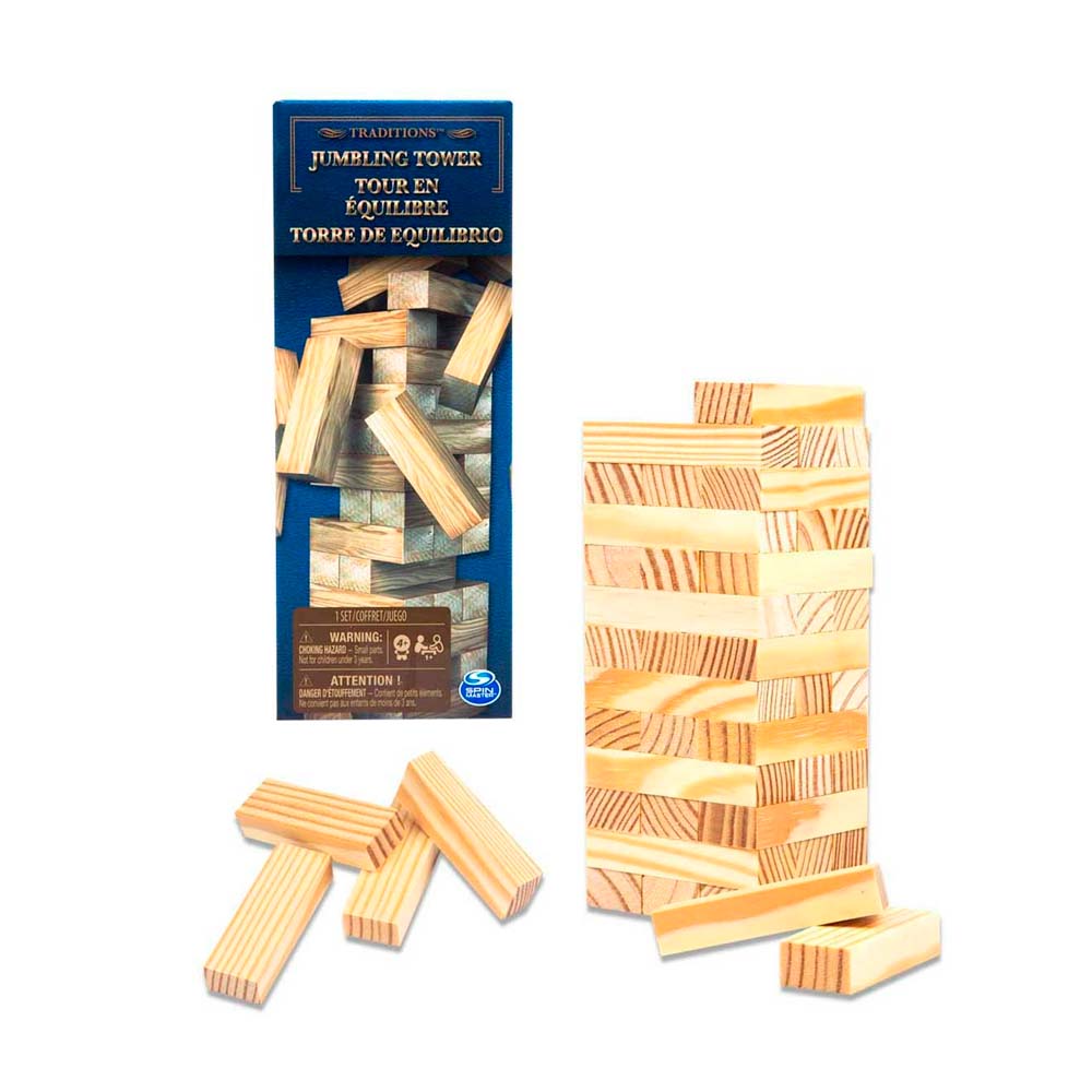 img Juegos de Mesa Spin Master Torre de Equilibrio 39 Pzas