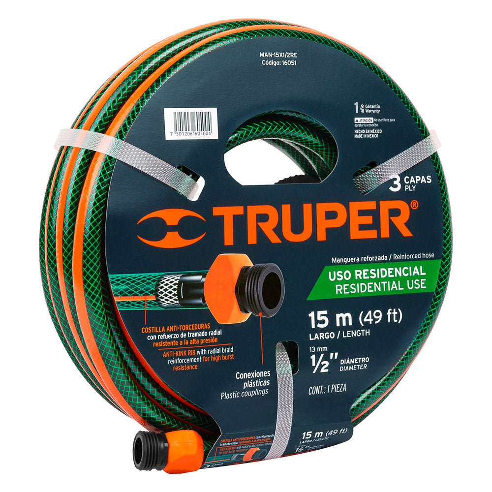 img Manguera Truper 1/2' 15 m
