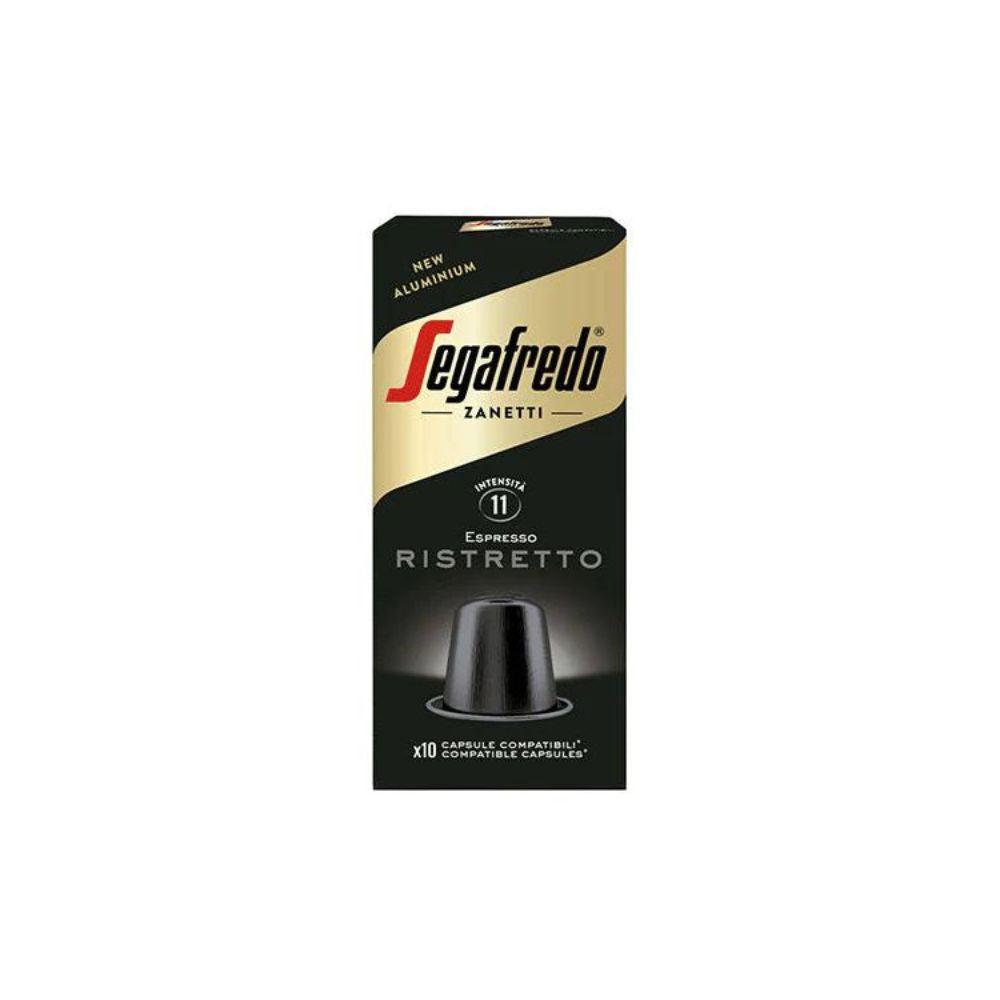 Café Segafredo Ristretto Cápsula Compuestas NP Alumi 10X1G