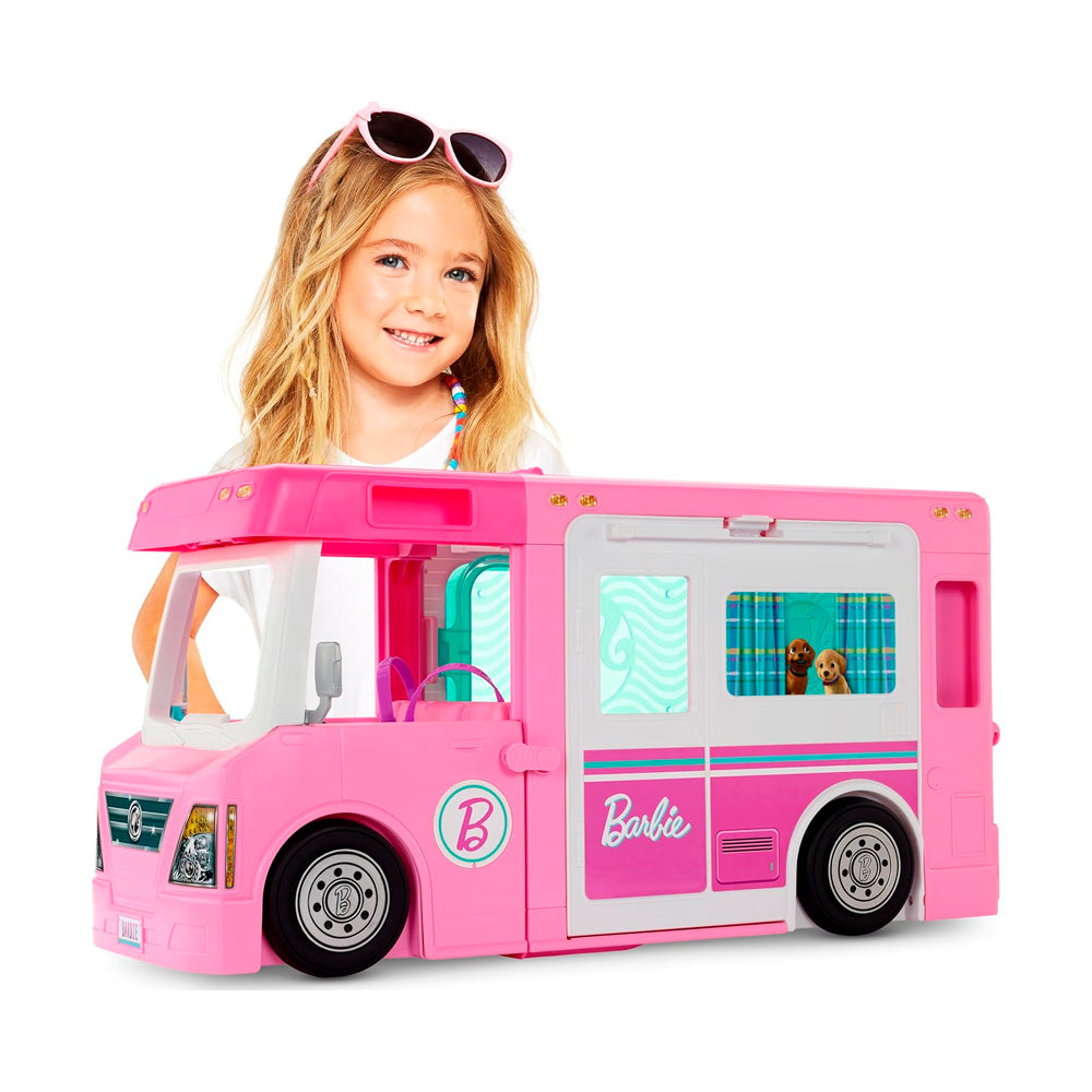 img Auto de Juguete Barbie Camper Nueva