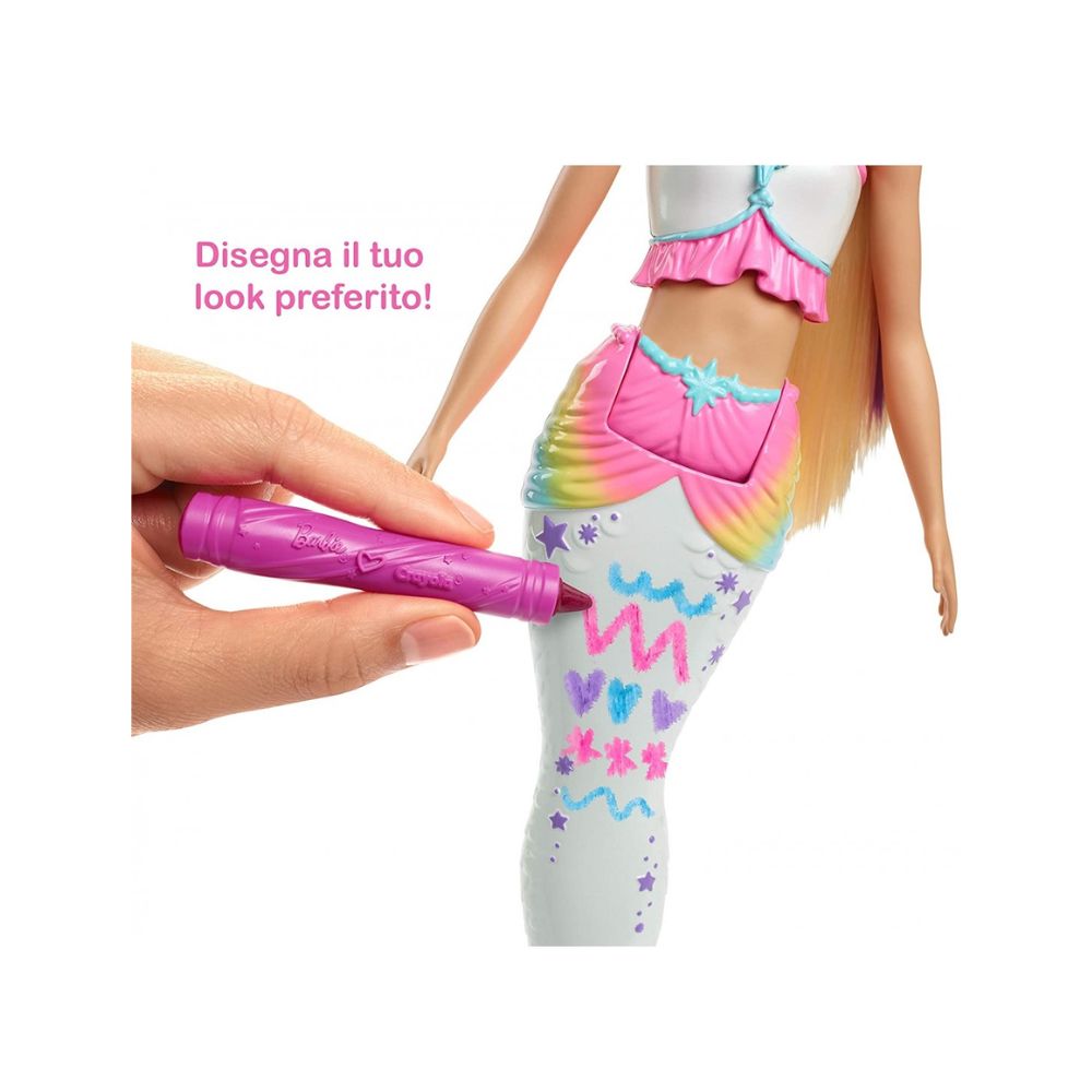 Barbie Mattel Sirena Diseños Magicos