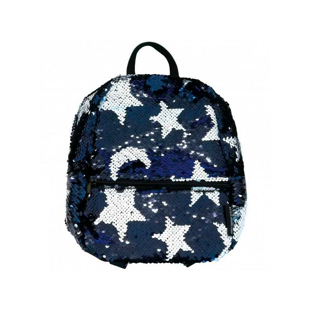 img Mochila Fashion Angels Pequeña Negra con Estrellas