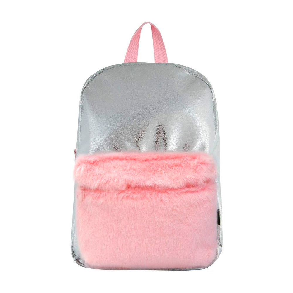 img Mochila Fashion Angels Plateada Suave