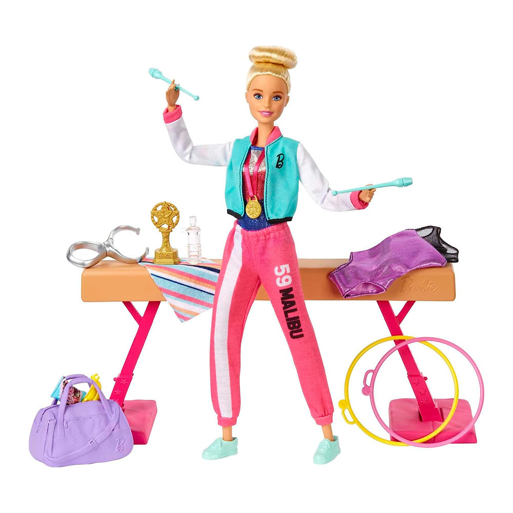 Muñeca Barbie Gimnasta Olimpica