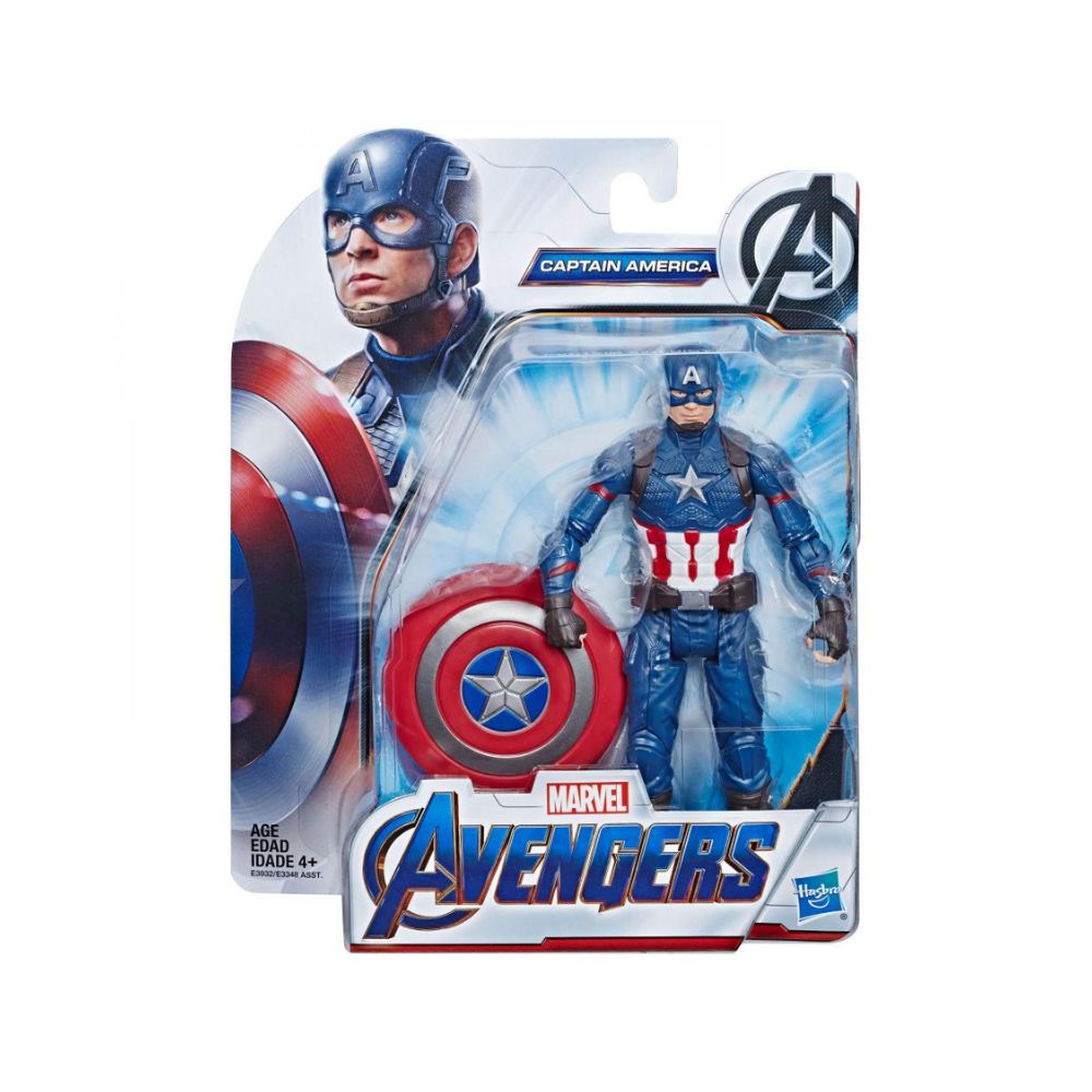 img Figura De Acción Hasbro Avengers Capitán America De 6 Pulgadas