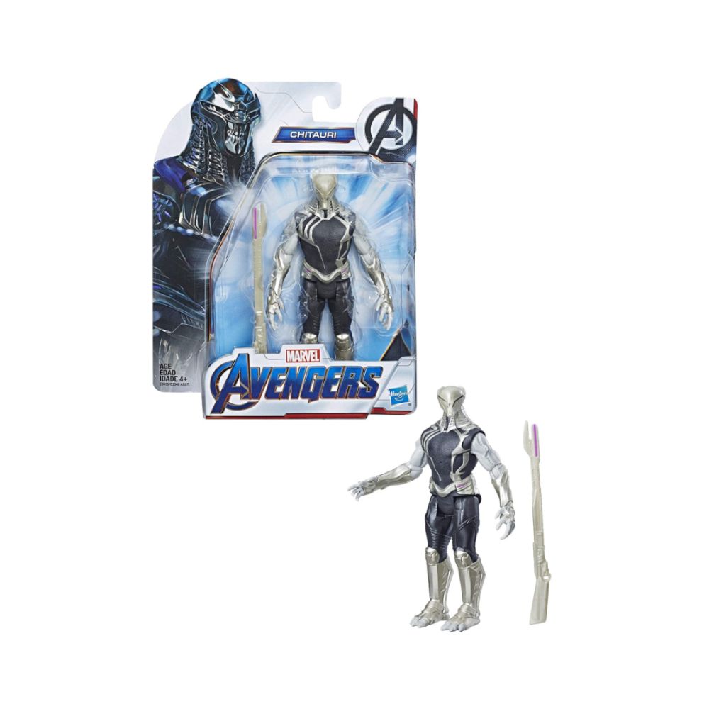 img Figura De Acción Hasbro Villano Avengers Chitauri De 6 Pulgadas