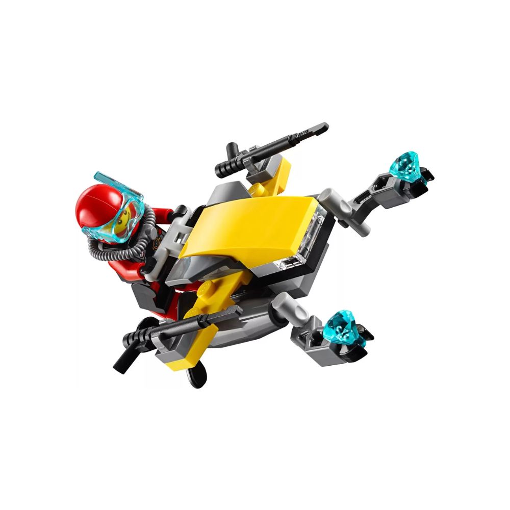 img Set para Construir Lego Scooter de Aguas profundas 60090 de 42 Piezas