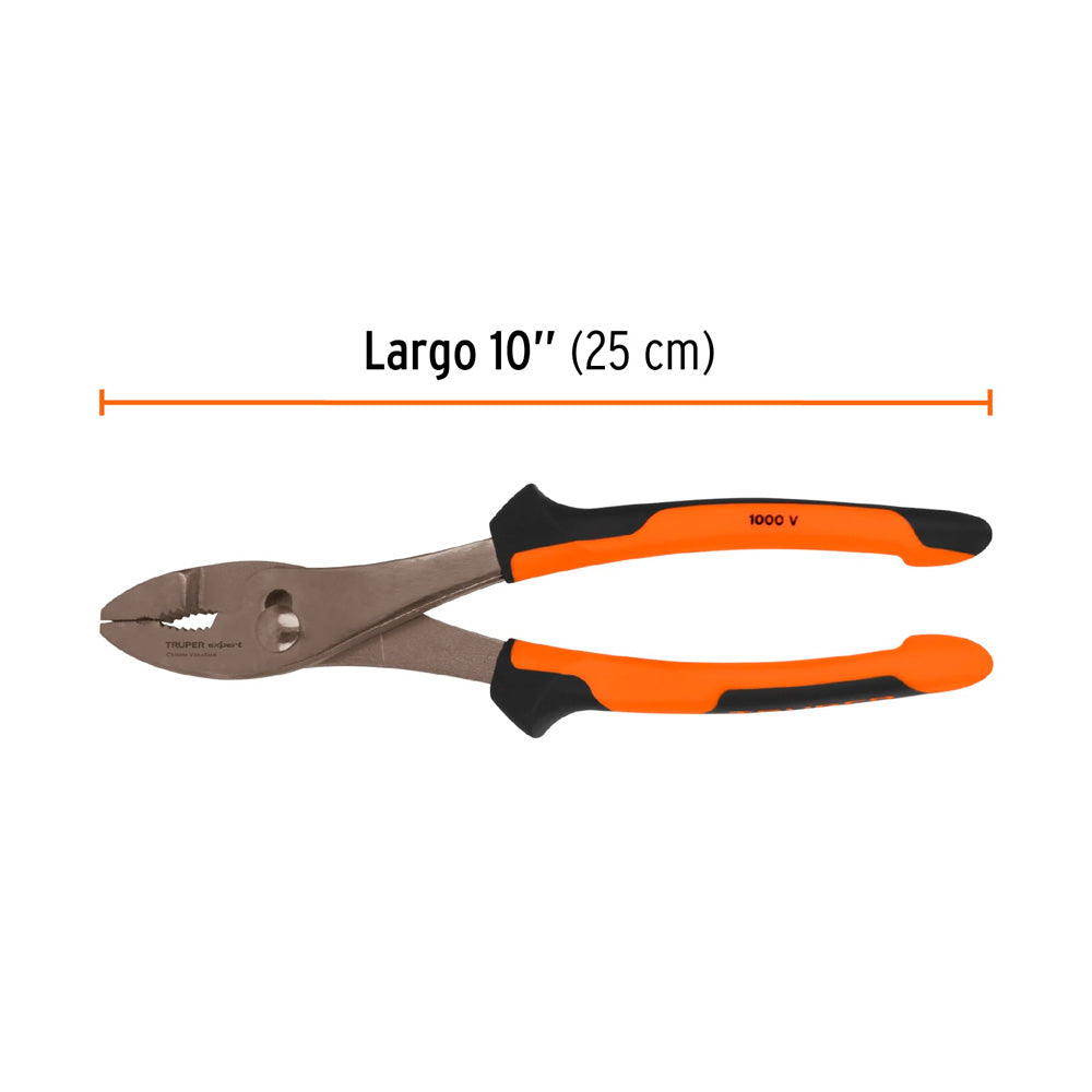 img Alicate Truper Expert de chofer 10" Mango Comfort Grip