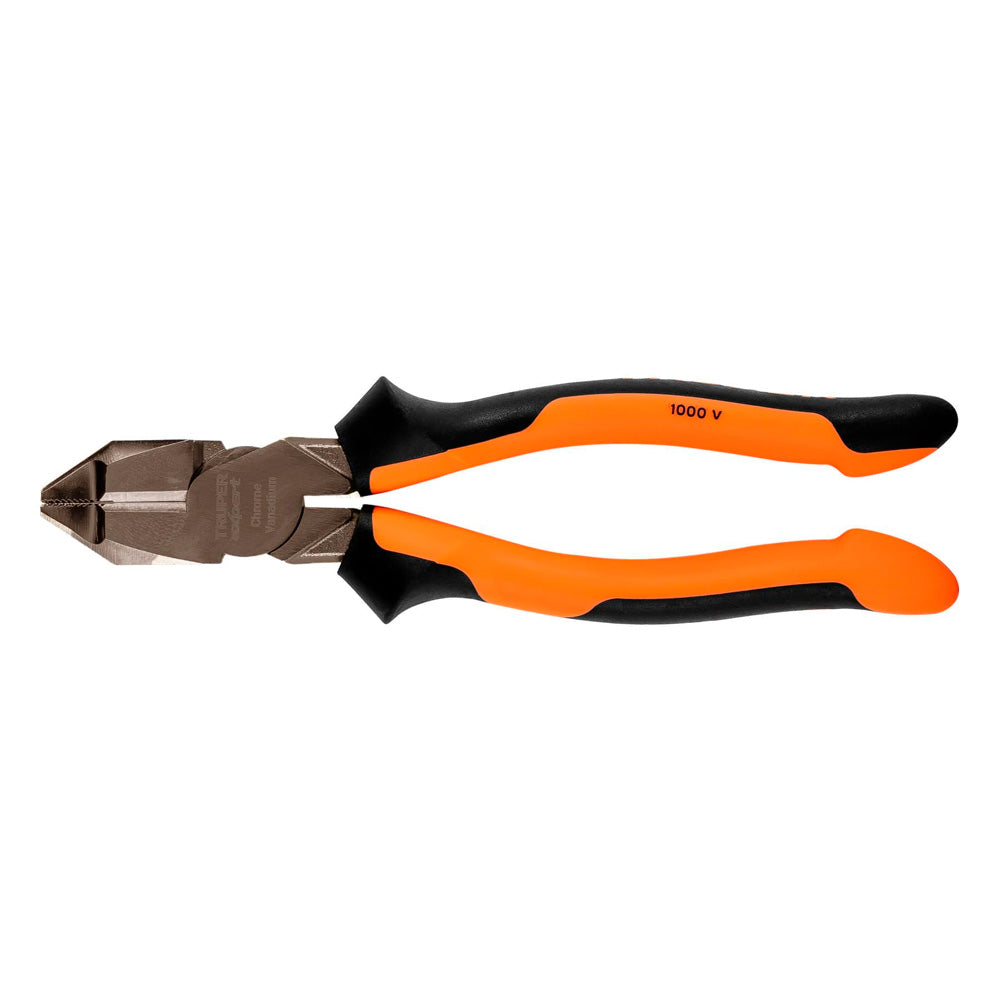img Alicate Truper Electricista 8" Uso Rudo Alta Palanca Comfort Grip
