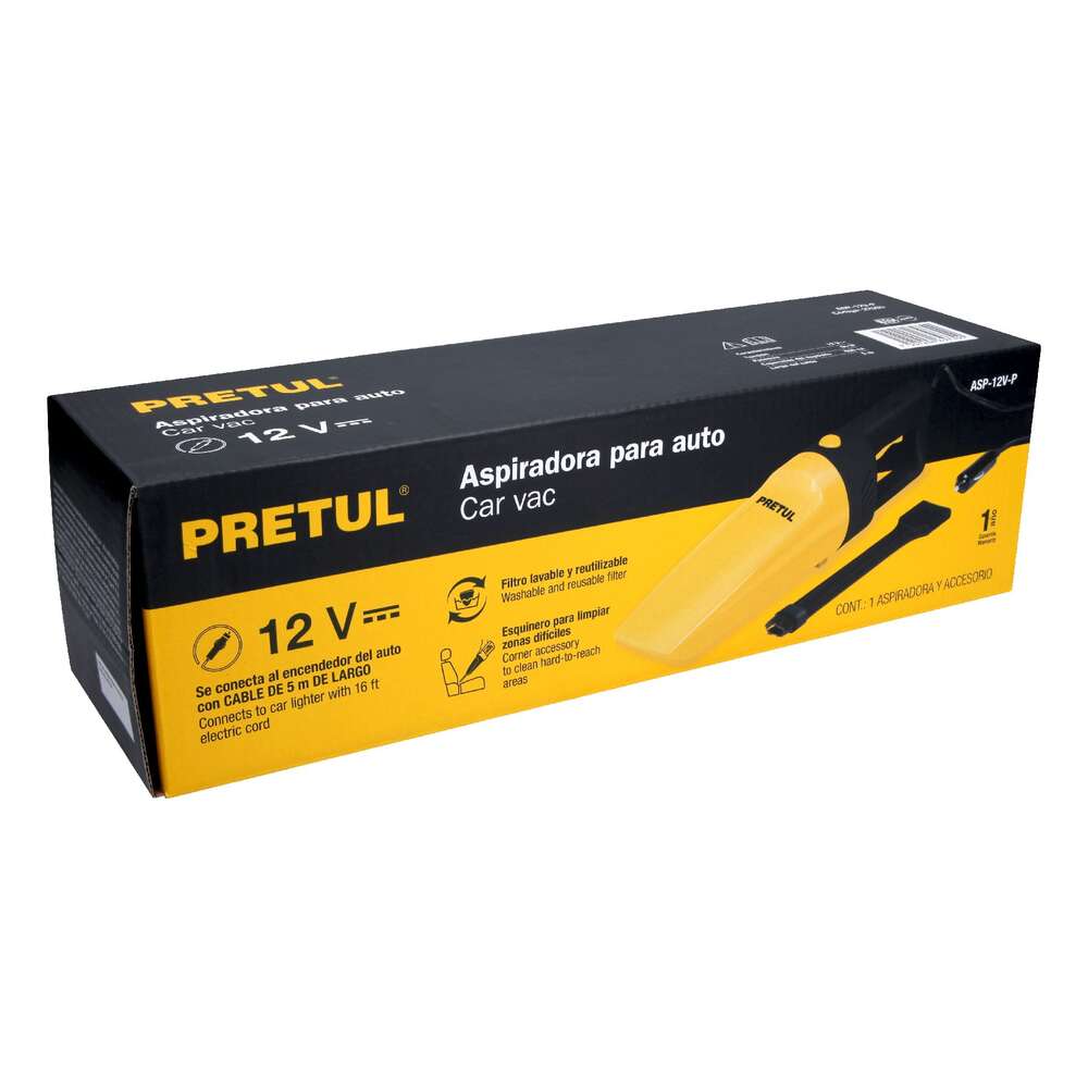 img Aspiradora para auto de 12 volts Pretul