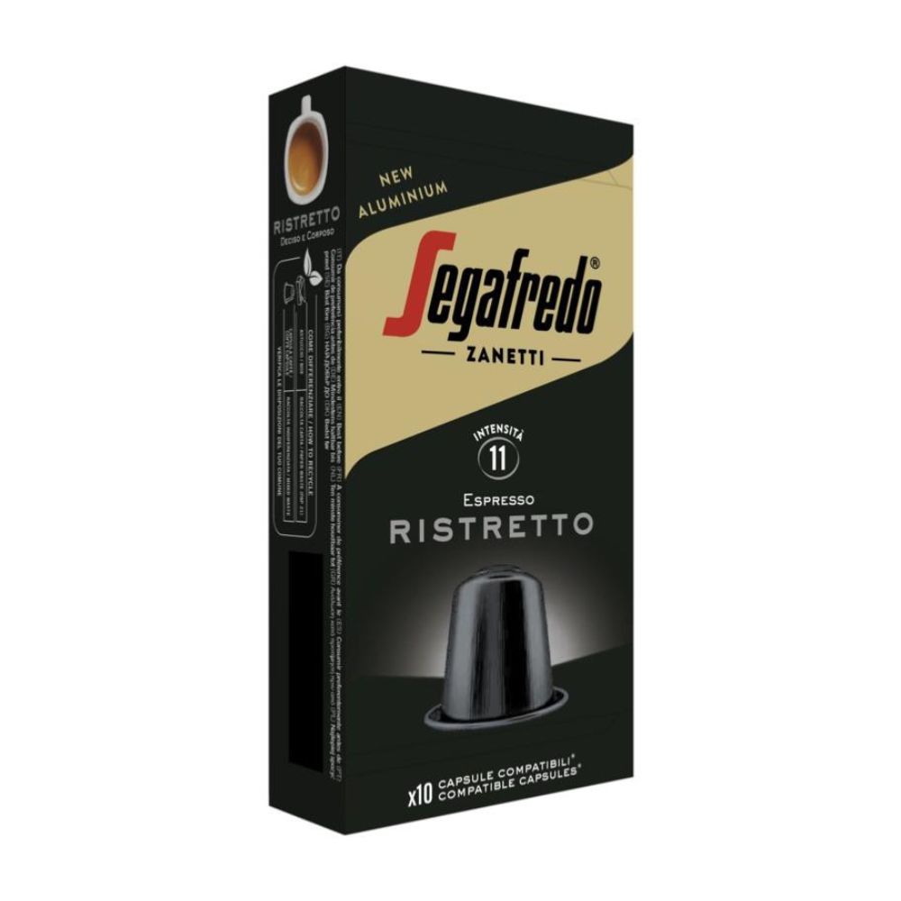 Capsulas Segafredo Zanetti Aluminio - Ristretto