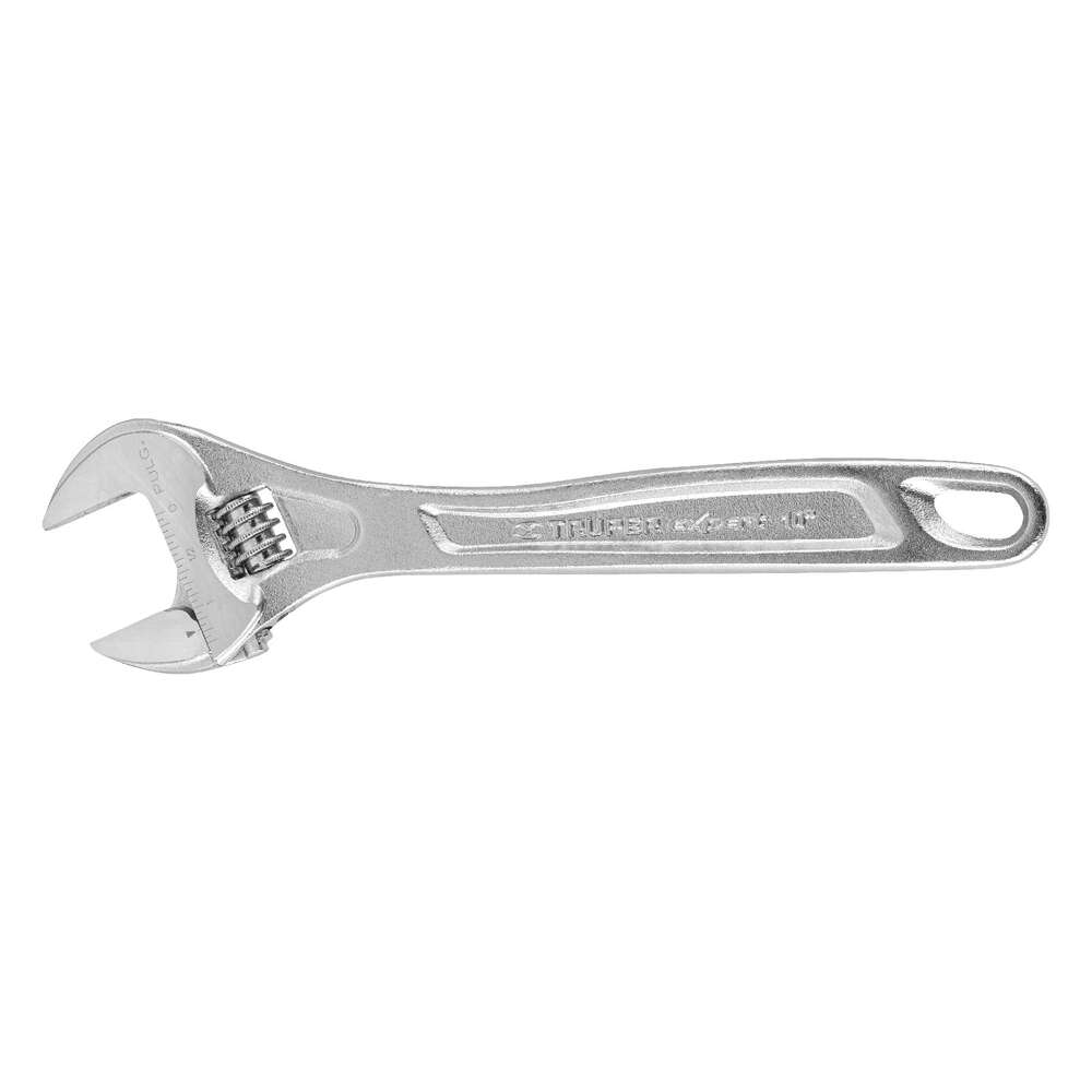Llave Crescent Truper Expert Cromada de 10