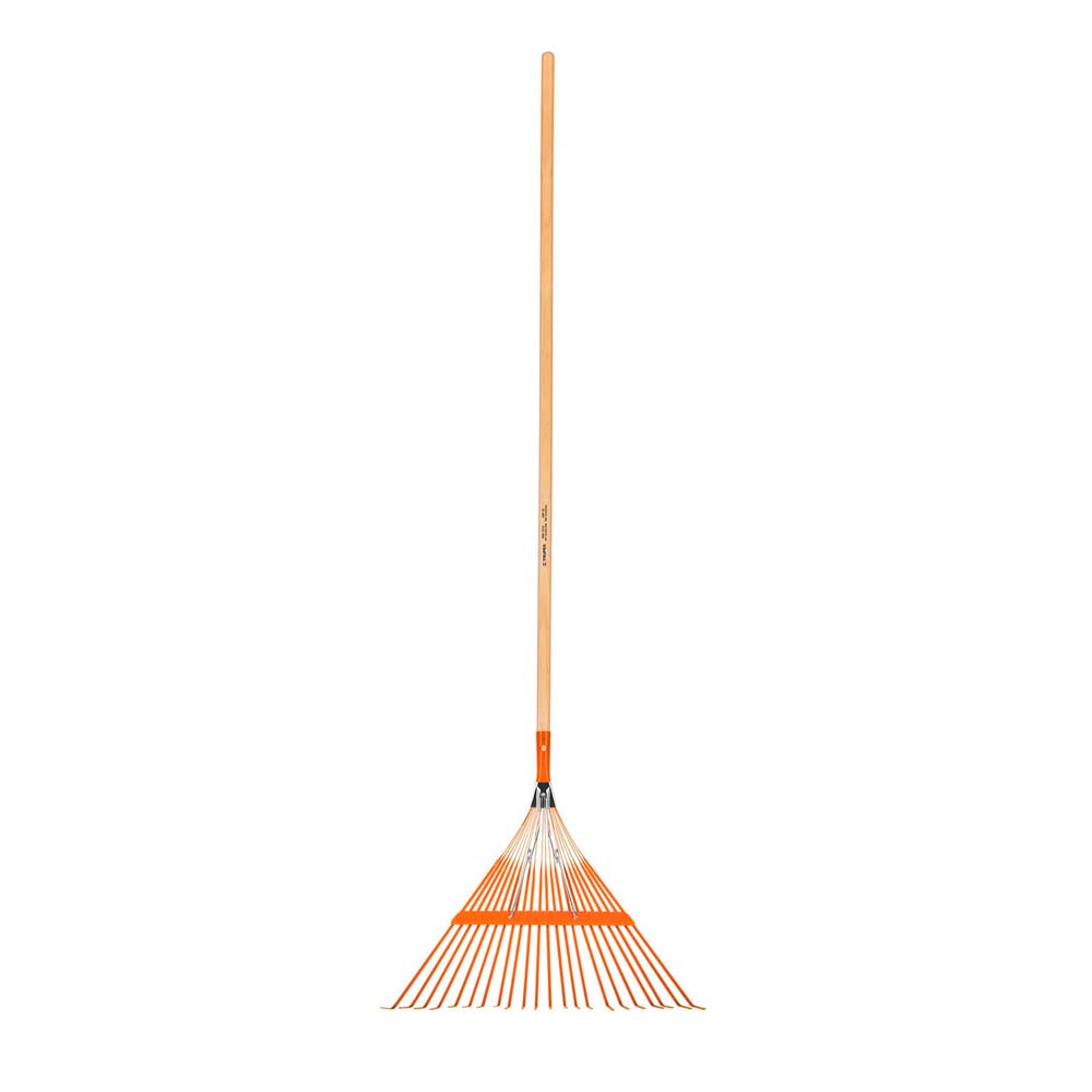 img Rastrillo Truper Metálico para Jardín de 22 Dientes Mango 48"